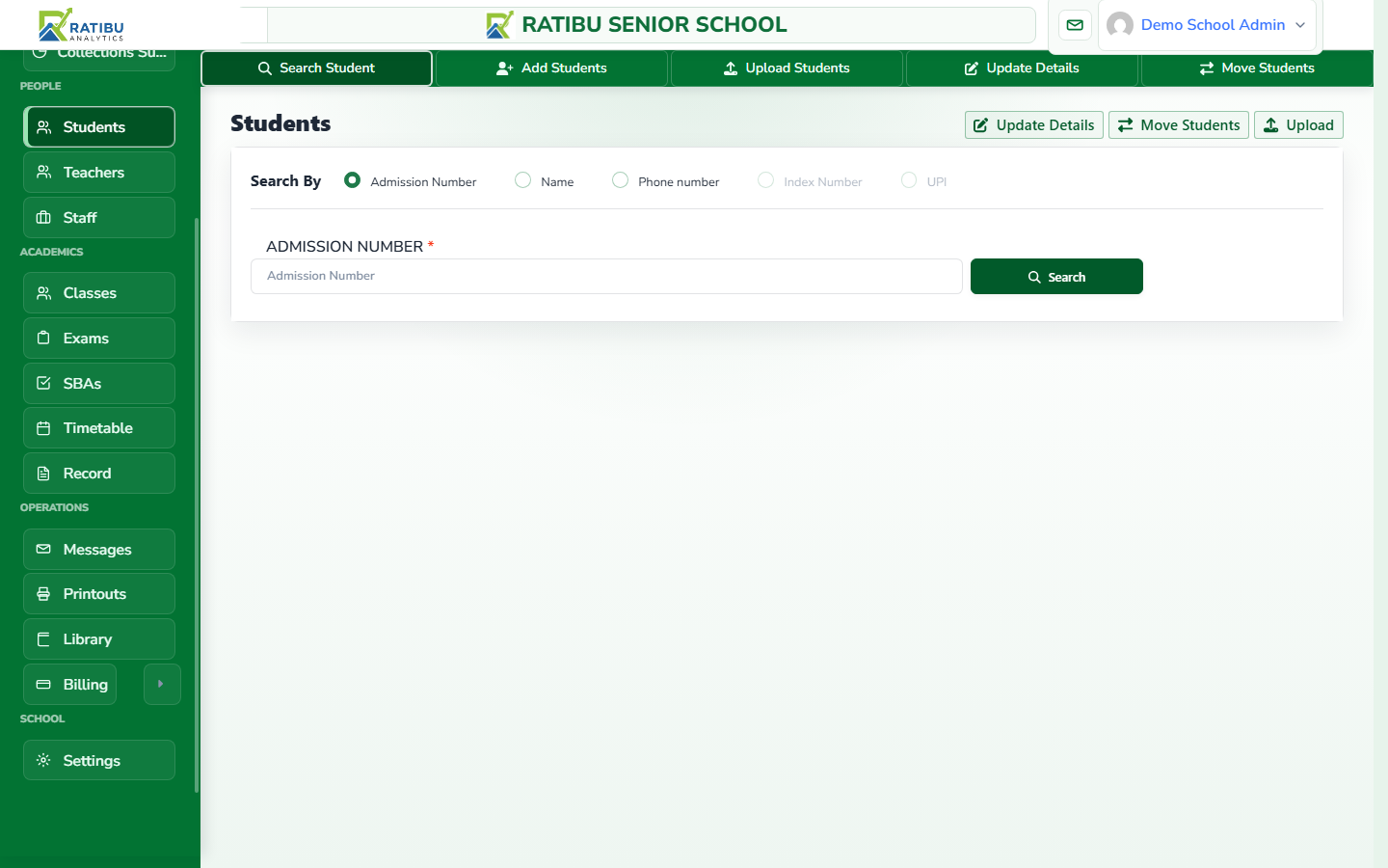 Ratibu students list